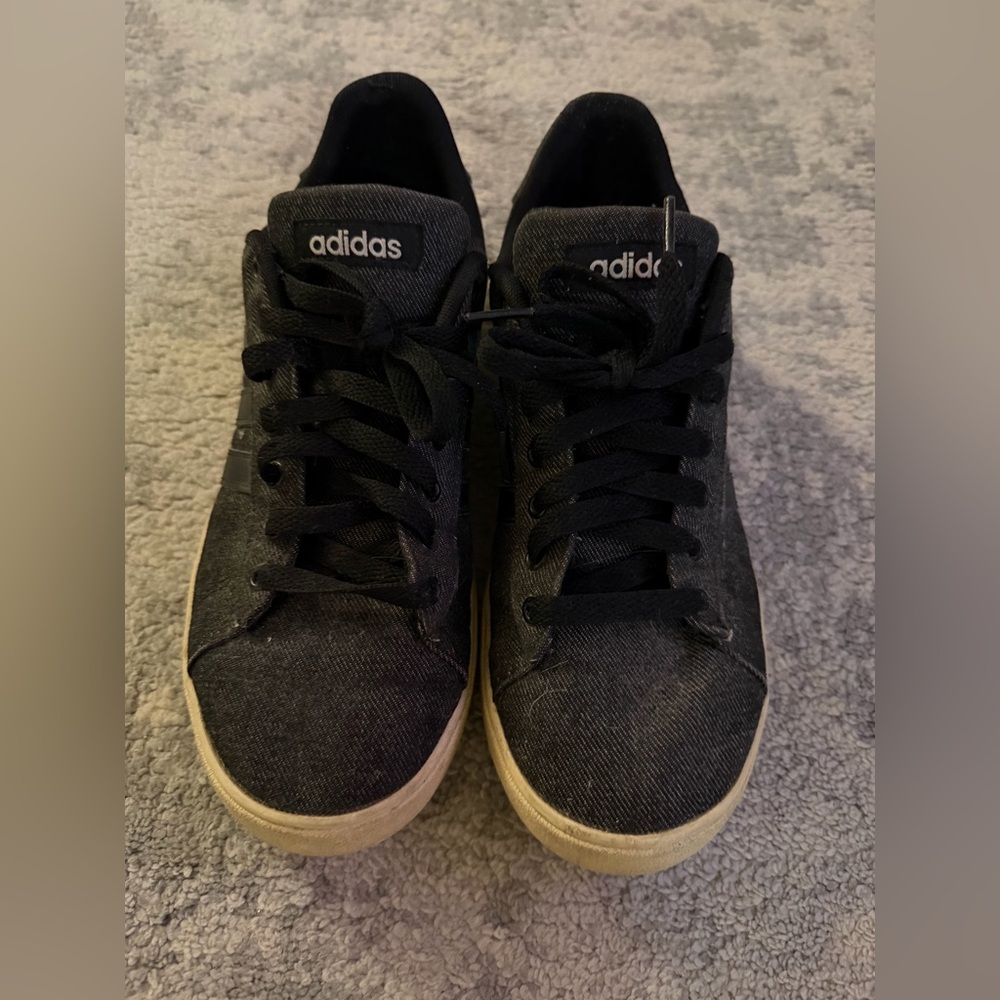 Adidas Charcoal Sneakers w/ separate insoles